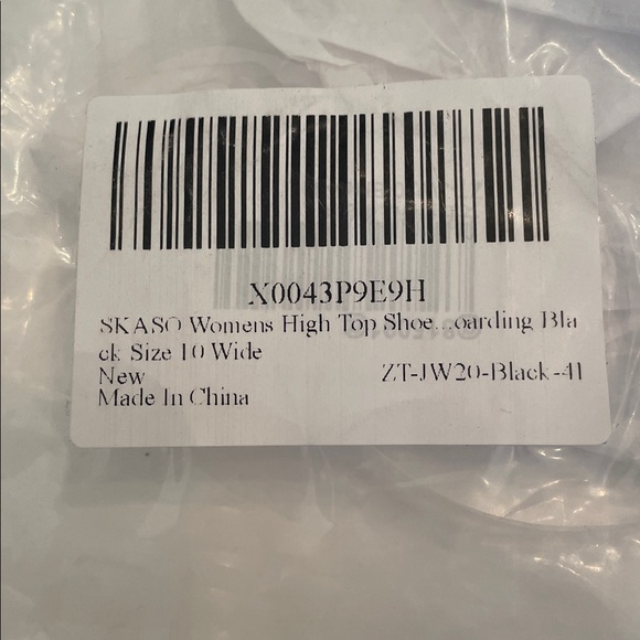 Women’s Black High Top Sneakers - Picture 8 of 9